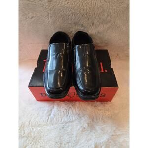 Deer Stags Wise Black Kids Youth Dress Loafers SZ 5.5M new without box